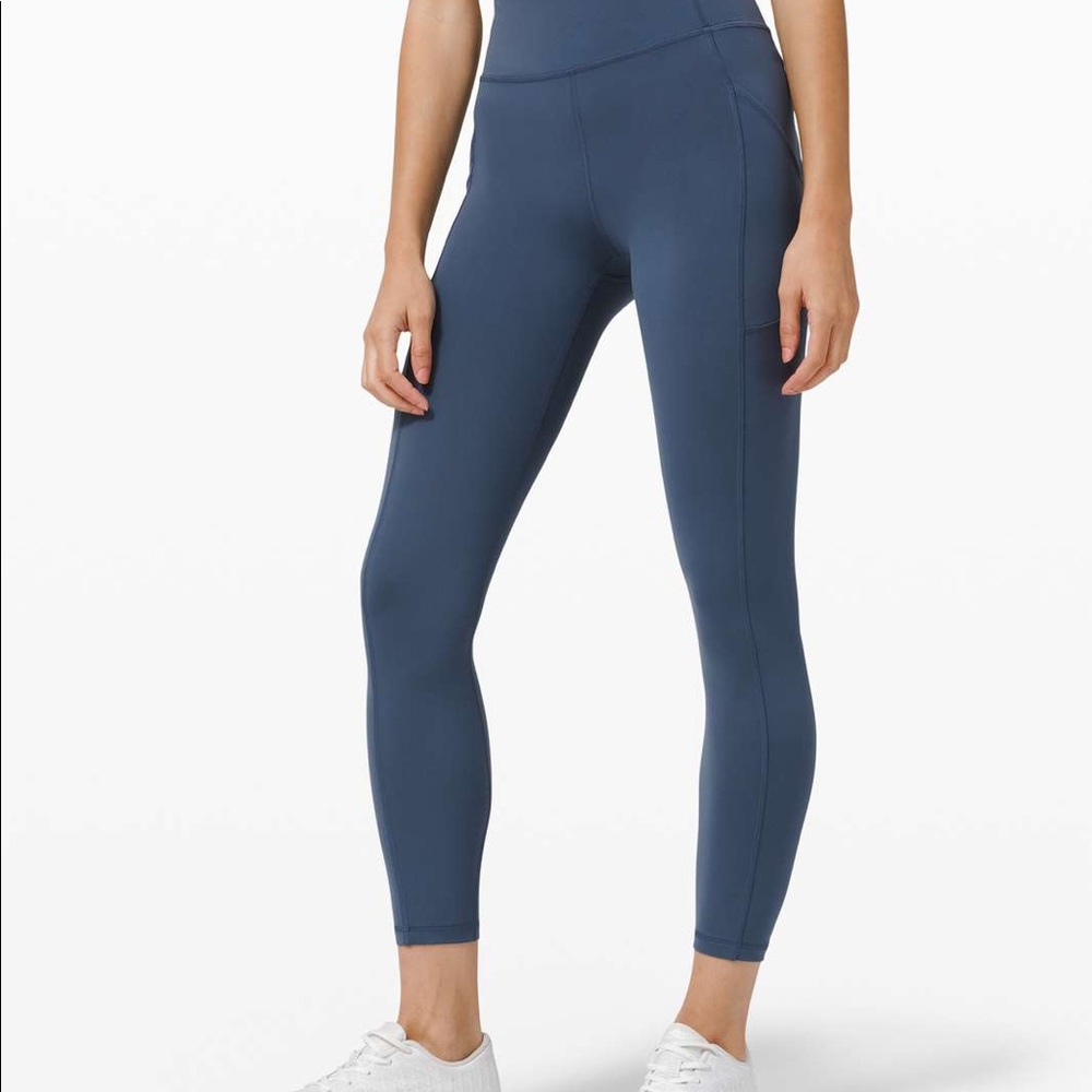 Size 2 iron blue invigorate tights